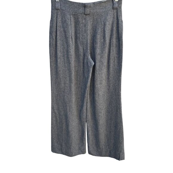 Levis For Me Vintage 70s High Waisted Wide-Leg Wool Dress Pants Front Pockets - Picture 1 of 9